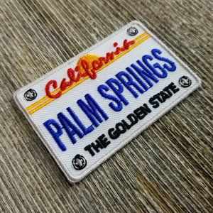 Palm Springs Patch - California Golden State - CA